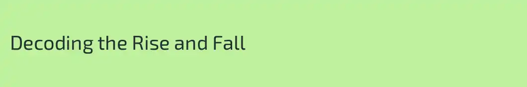 Decoding the Rise and Fall